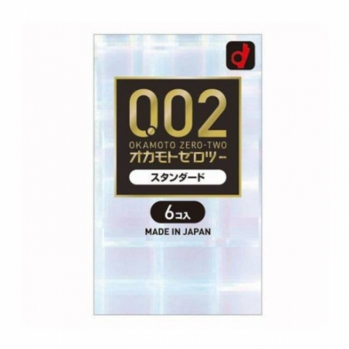 Okamoto冈本 002 超薄标准装 regular size 6枚入